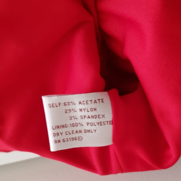 Suzi Chin for Maggy Boutique Red Satin Sleeveless Cocktail Dress | NWT | Size 2 - Picture 6 of 11